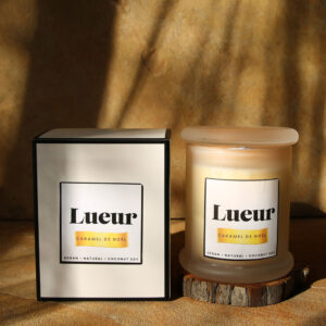 Lueur Christmas Candles: Caramel de Noël