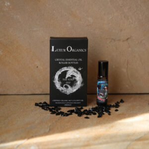 Lueur Organics 'The Void' 000 Crystal Essential Oil Roller Bottle