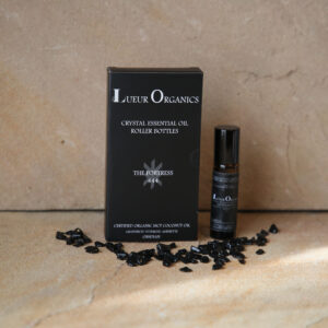 Lueur Organics 'The Fortress' 444 Crystal Essential Oil Roller Bottle