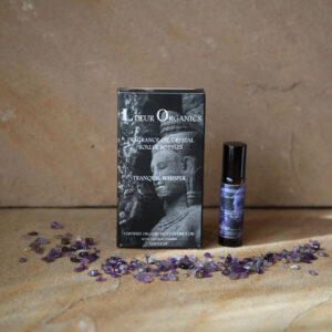 Lueur Organics 'Tranquil Whisper' Crystal Essential Oil Roller Bottle